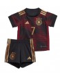 Billige Tyskland Kai Havertz #7 Bortedraktsett Barn VM 2022 Kortermet (+ Korte bukser)